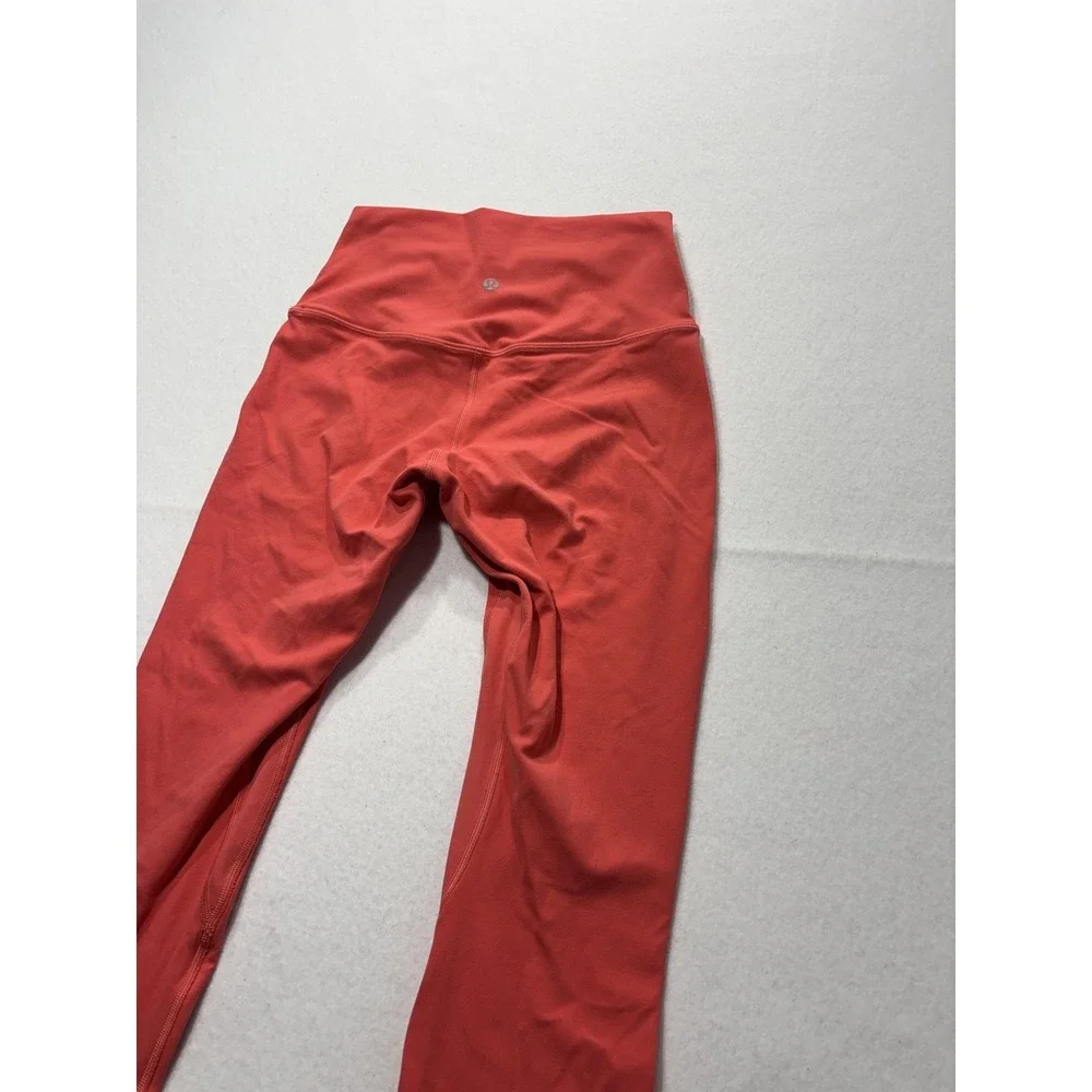 Lululemon Leggings Womens XS Red High Rise 26